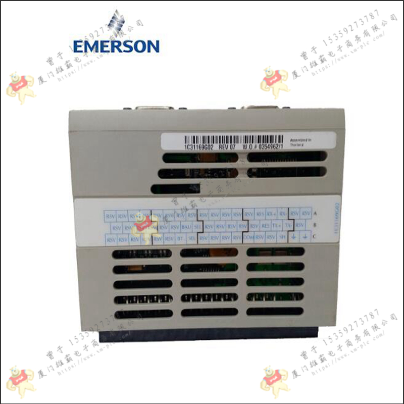 Emerson-艾默生   5X00790G01    歐美進口備件